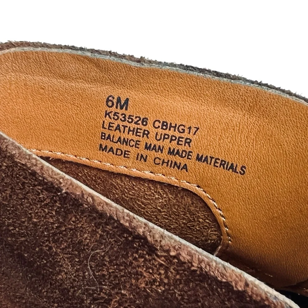 Kork-Ease Women’s Sz 6 Brown Suede Ankle Boots Leather Ryder Bootie - Picture 10 of 10